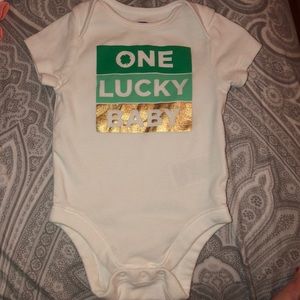 St.Patricks Day baby onesie